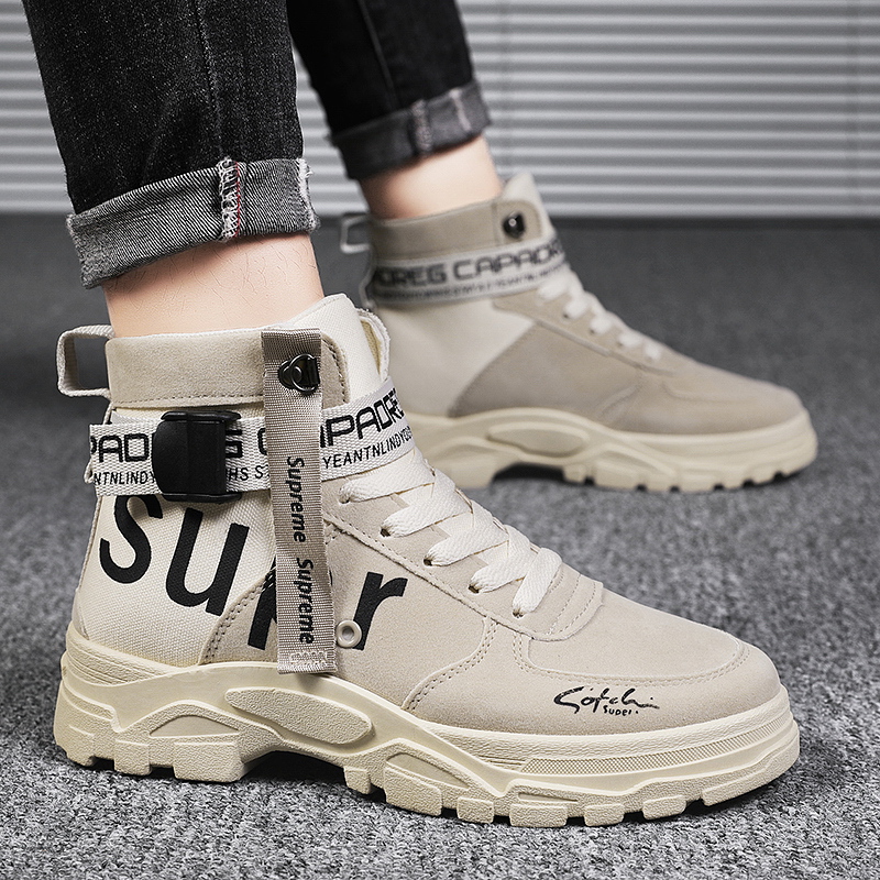 Men Shoes Everyday - Autumn High Top Outdoor Desert Casual