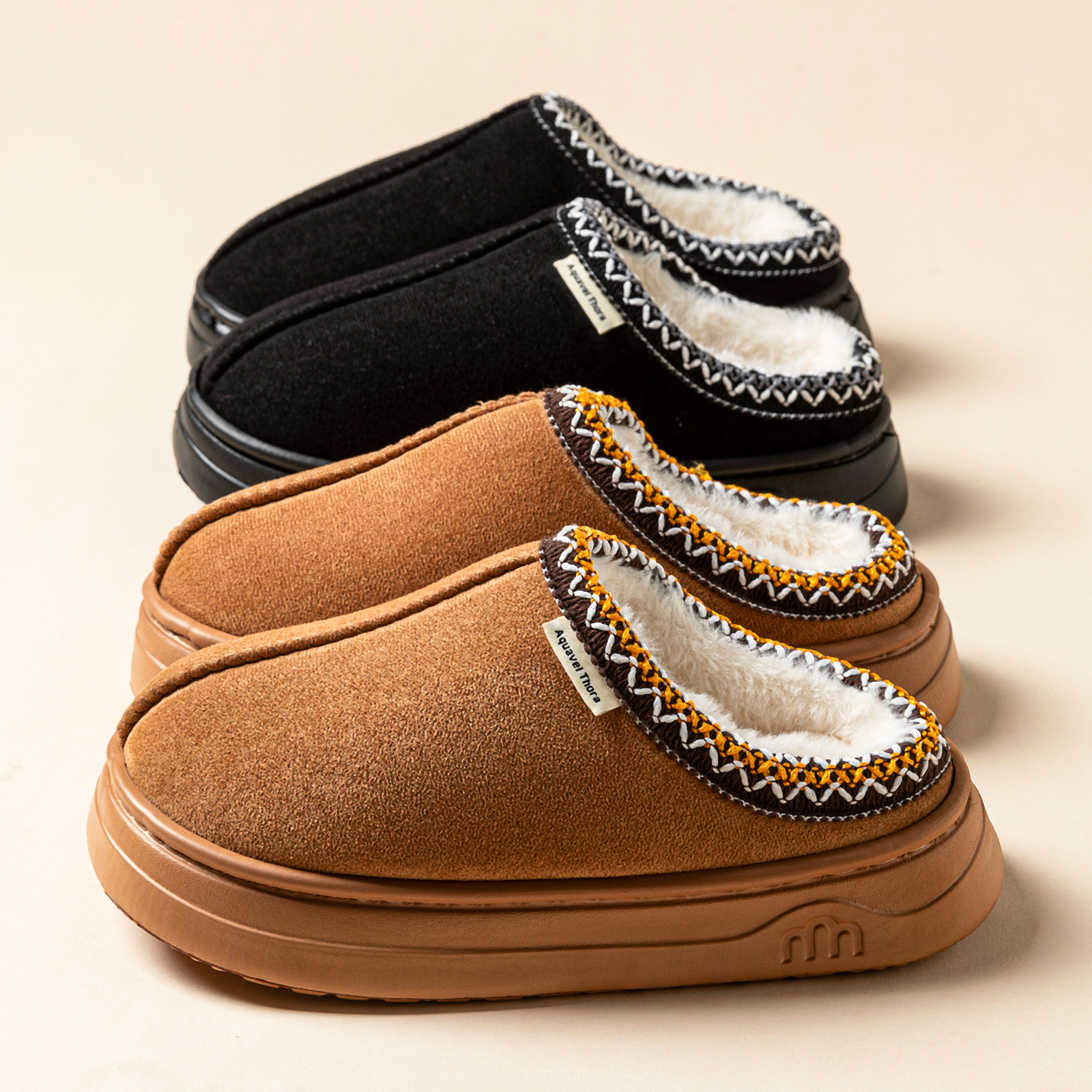 Men Shoes Everyday - Winter Anti-slip Women's Soft Slipper Boots