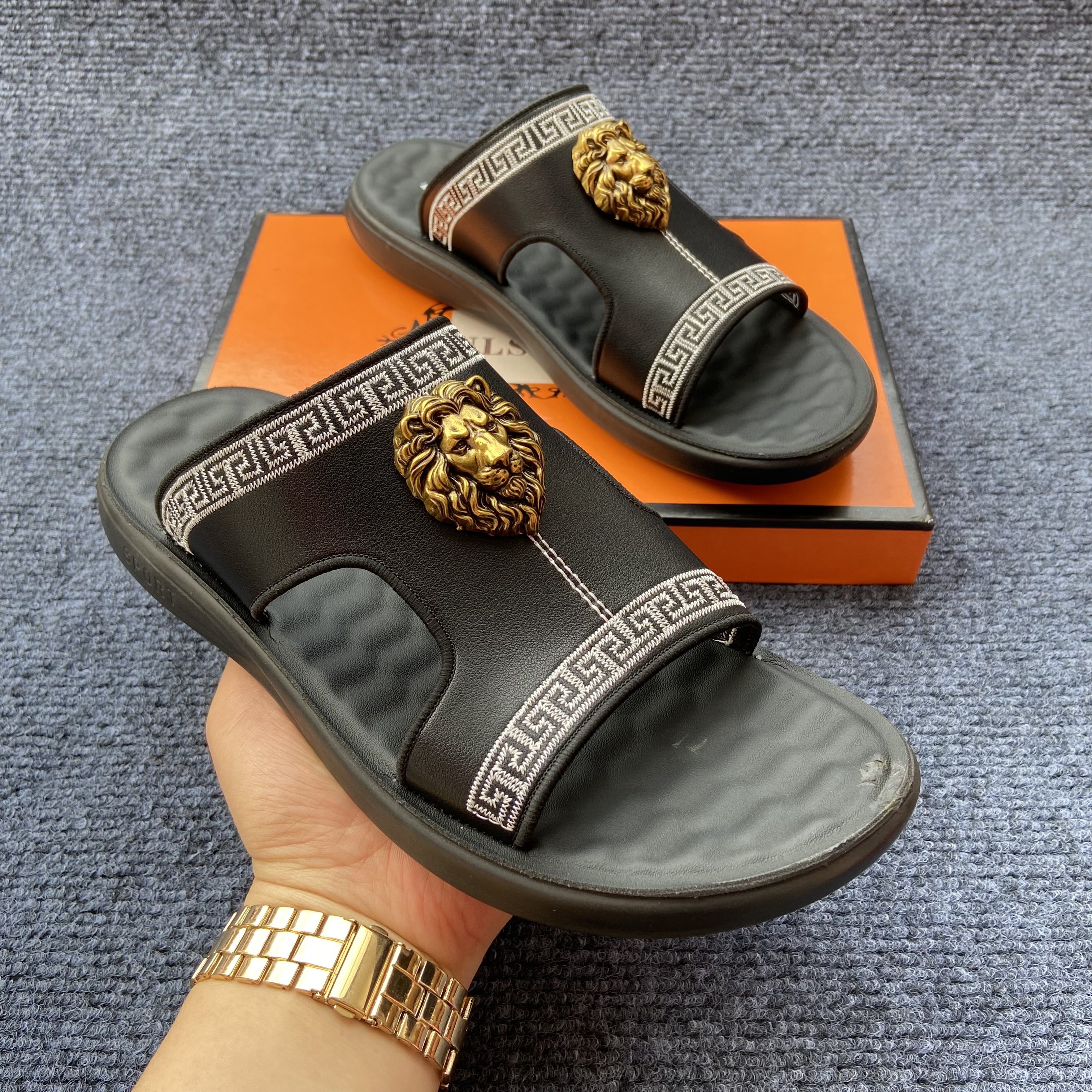 Men'S Shoes For Suits - Lion Head Brand original shoes designer