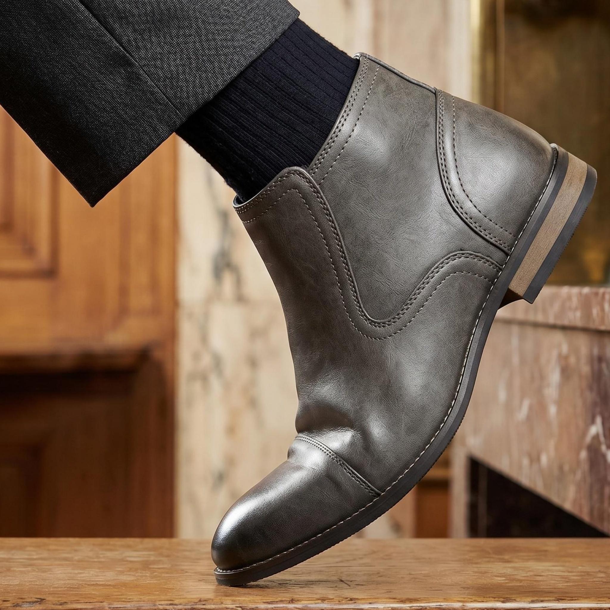 Men Shoes Red Bottom - Boots Men Comfortable Fashion 2025 Brand