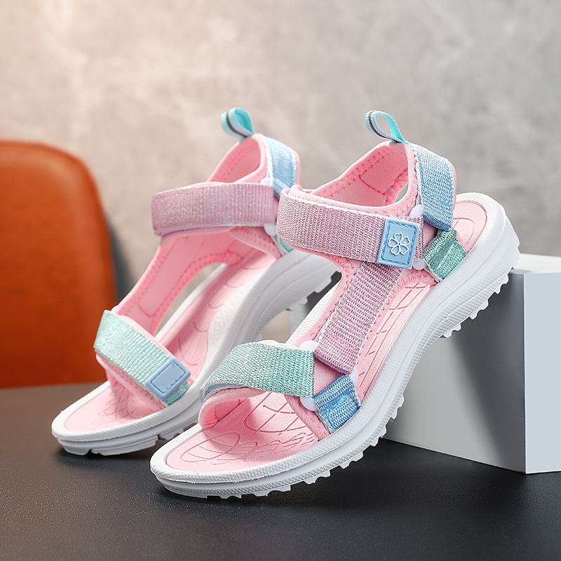 Velcro Strap Sandal - Kids Girls Sandals with Velcro strap