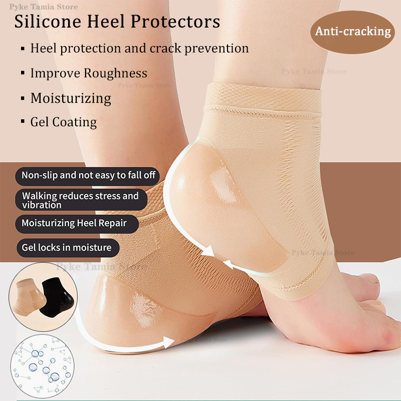 Men Shoes Outlet - 2pcs Heel Protective Cover Silicone Feet
