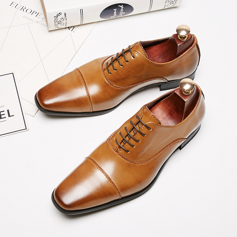 Men Shoes Red Bottom - 2025 Business New Fashion Men Dress