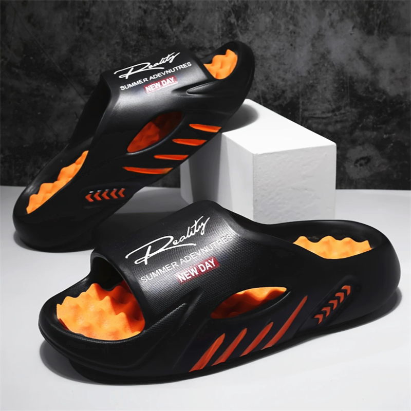 Men Shoes Xxl - Men's Slippers EVA Non-slip Slides Fashion