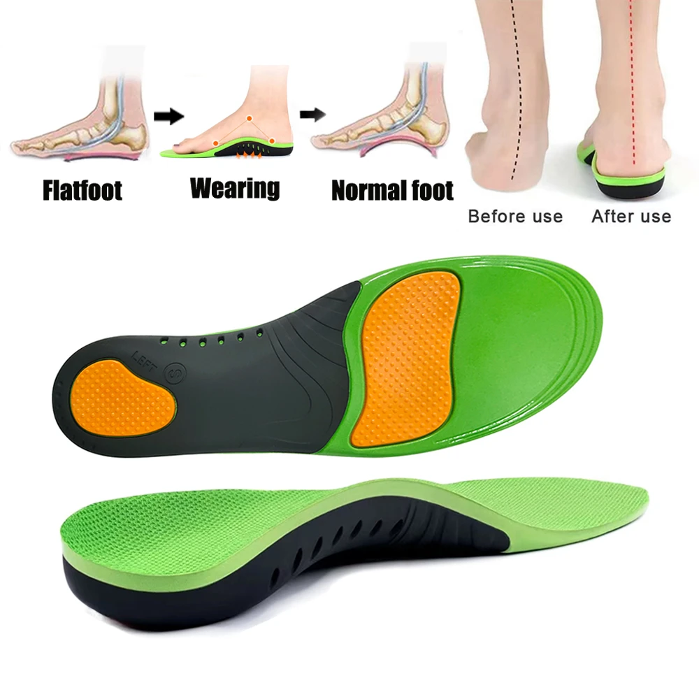 Men'S Shoes Plantar Fasciitis - Premium Silicone Gel Insoles for Shoe