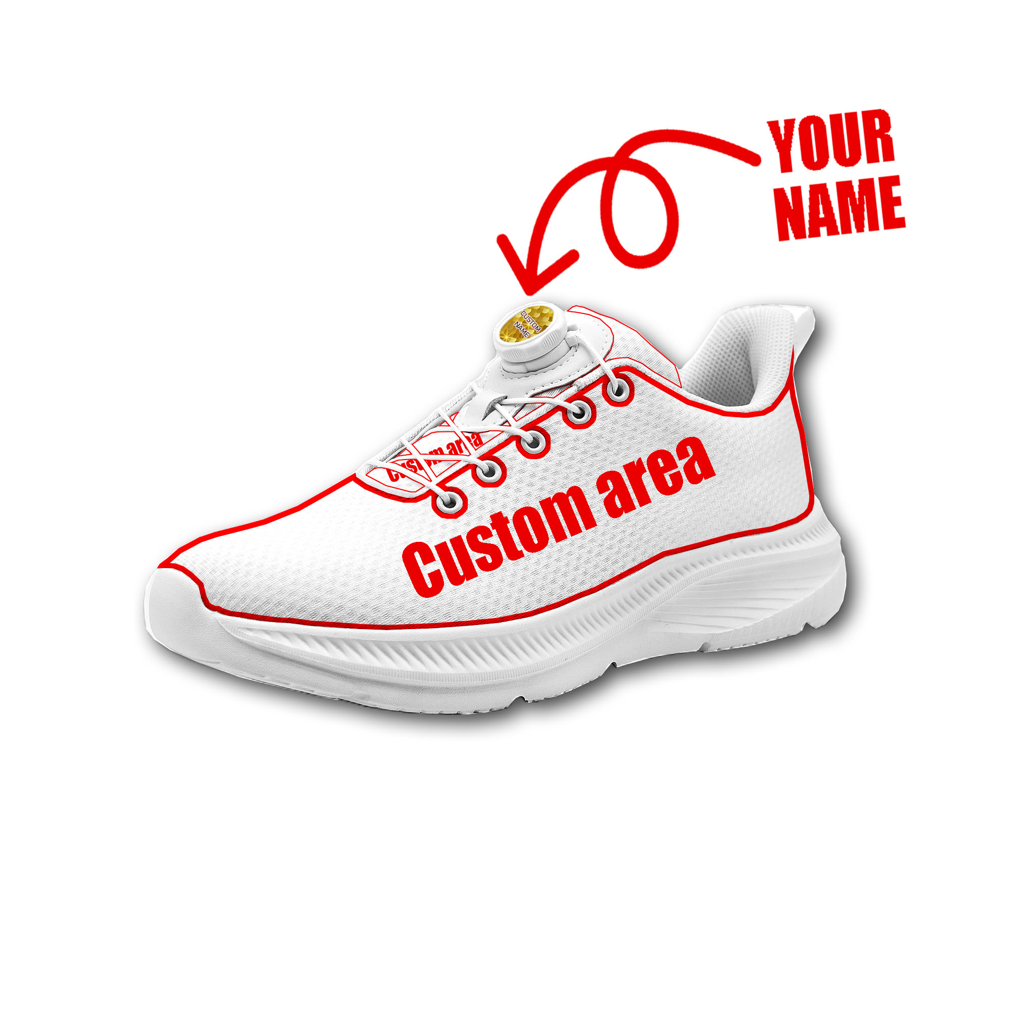 Men'S Shoes For Suits - Custom Walking Shoes Men Woman Rotating