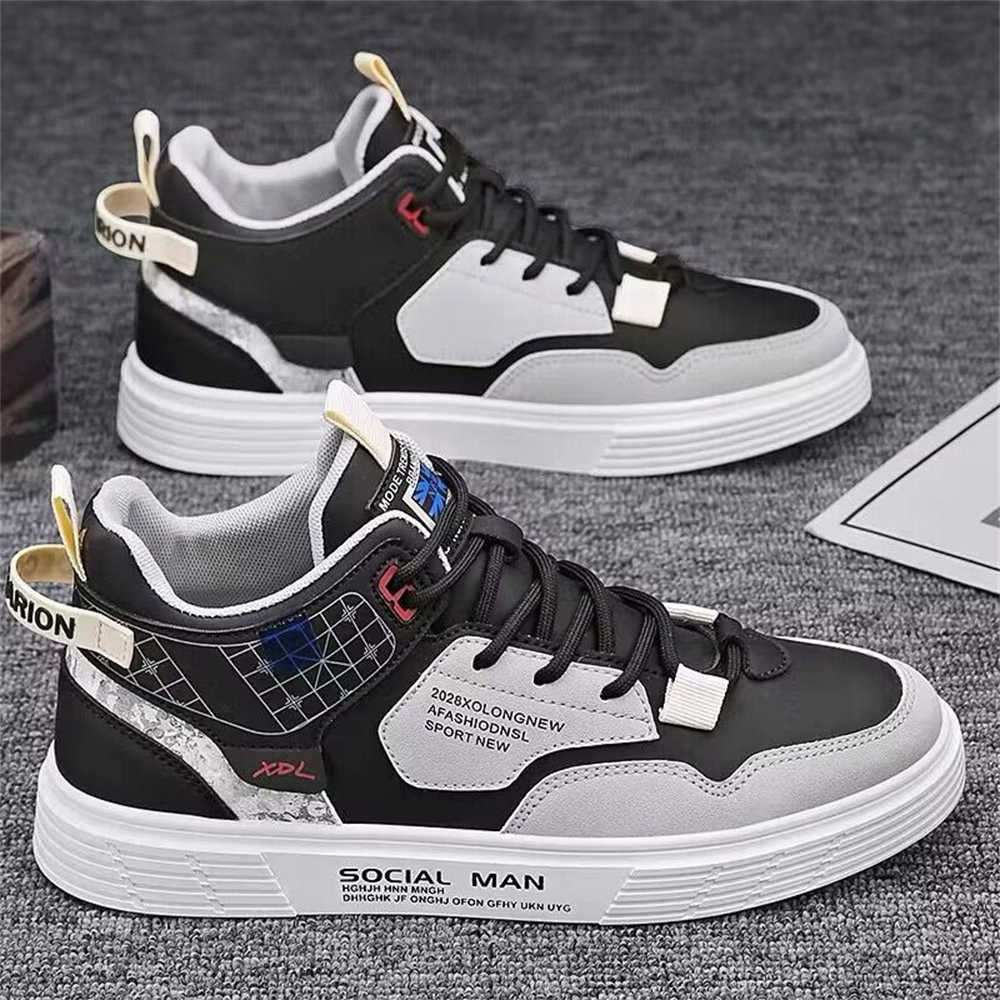 Men Shoes Sneakers - 42-43 Without Heel Brown Sneakers Man