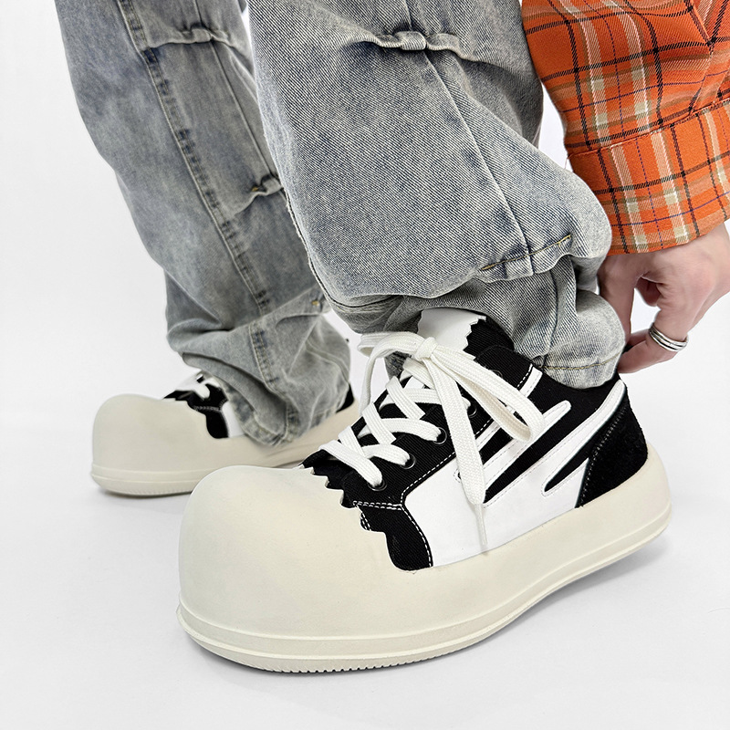 Couple Big Head Eggshell Shoes - đánh giá và giá Men Shoes Xxl