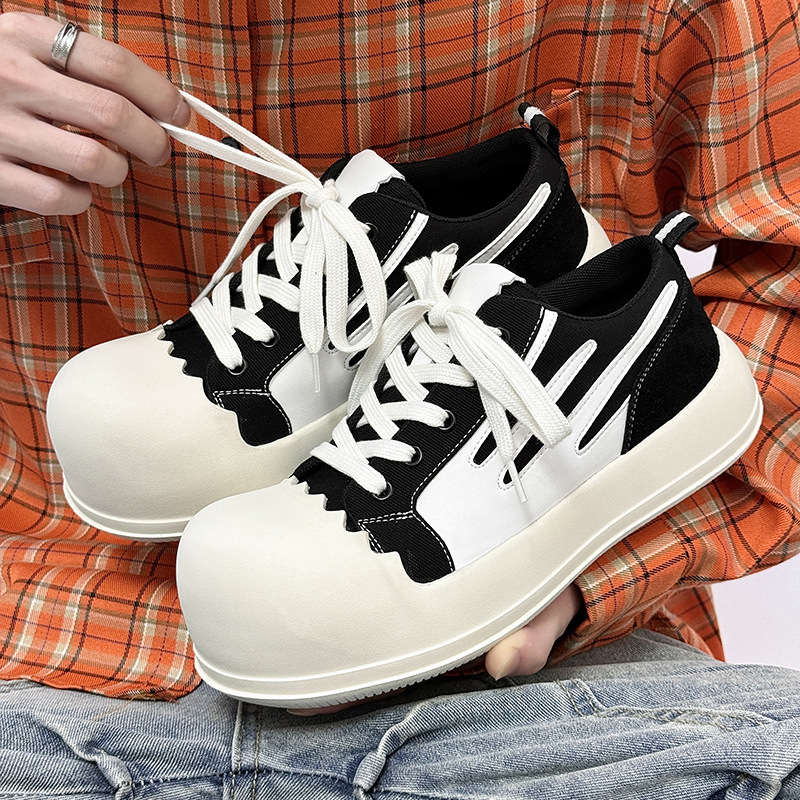 Couple Big Head Eggshell Shoes - đánh giá và giá Men Shoes Xxl