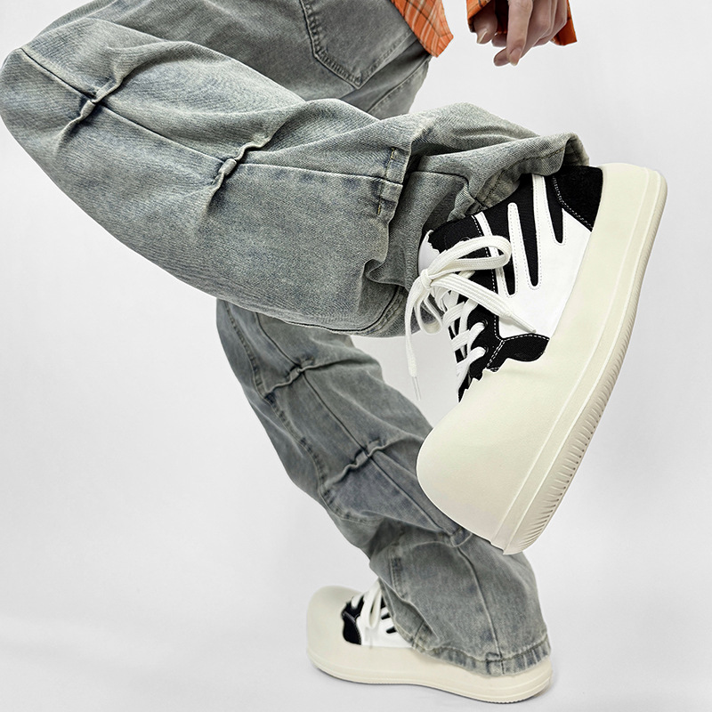 Couple Big Head Eggshell Shoes - đánh giá và giá Men Shoes Xxl