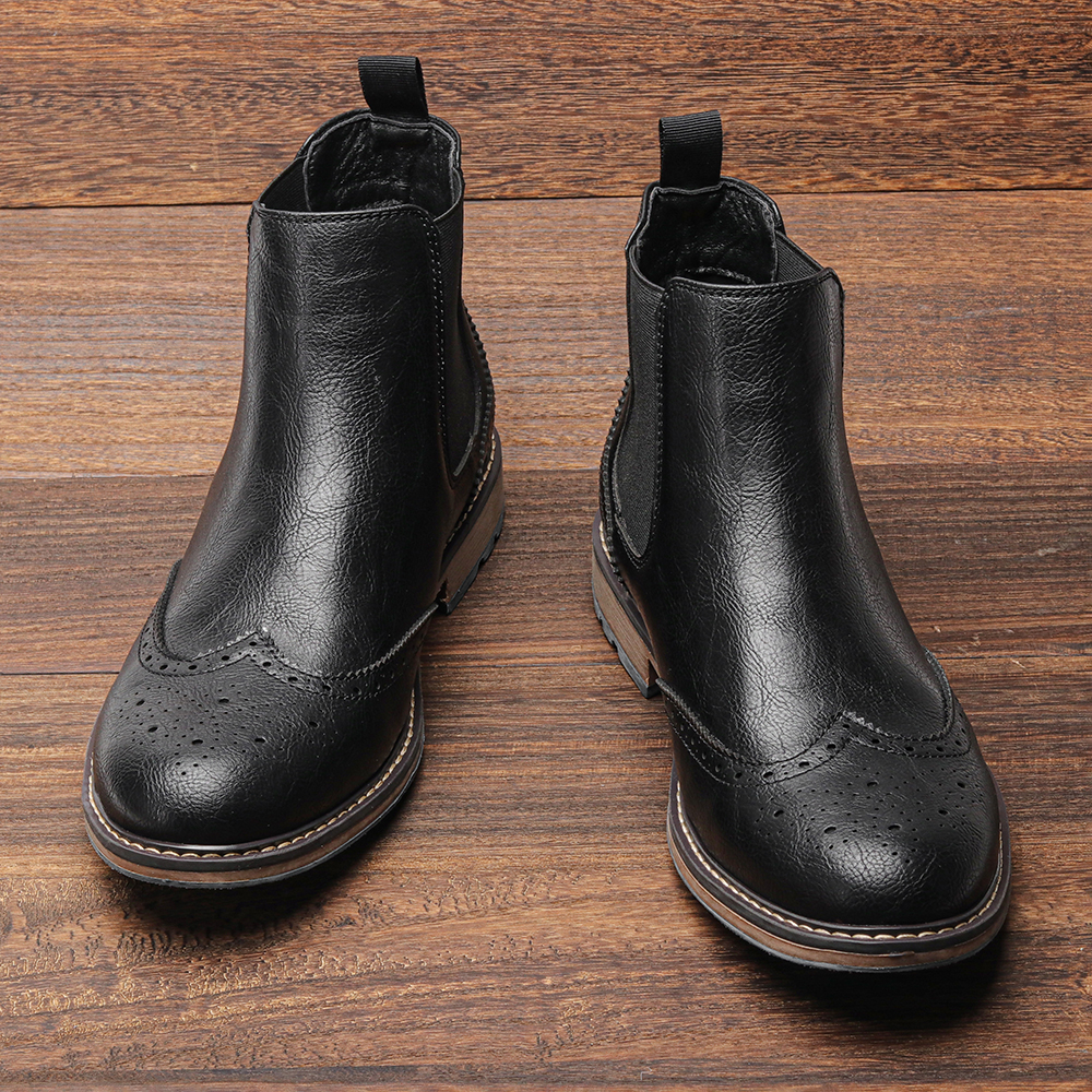 Size 7-13 Brogue Chelsea Men B - đánh giá và giá Men Shoes Red Bottom