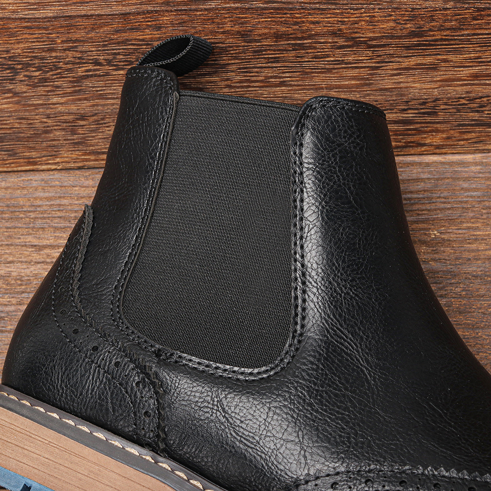 Size 7-13 Brogue Chelsea Men B - đánh giá và giá Men Shoes Red Bottom
