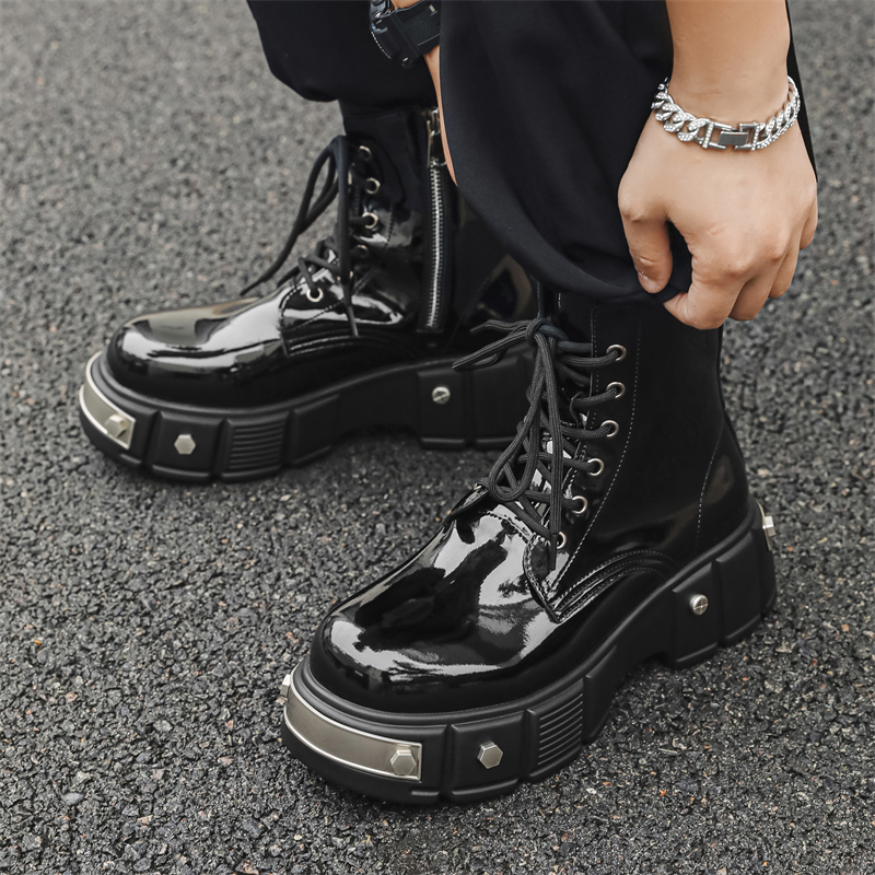 men's casual punk goth dress p - đánh giá và giá Men'S Shoes Dress Casual