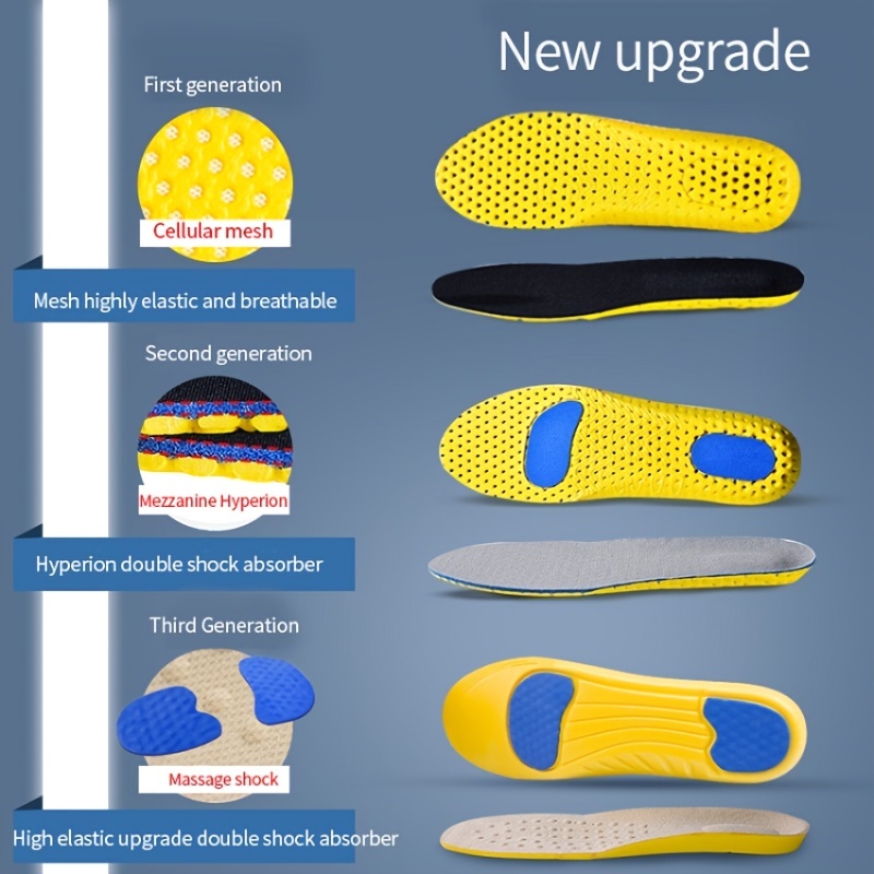 Sport Insoles for Feet Soft Sh - đánh giá và giá Men Shoes Outlet