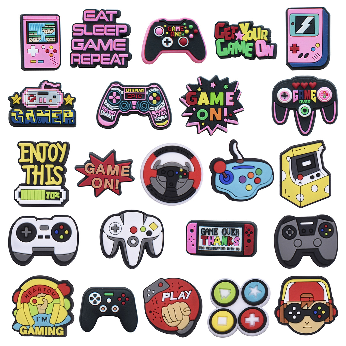 Game Shoe Charms for Crocs Acc - đánh giá và giá Men Shoes Jeans
