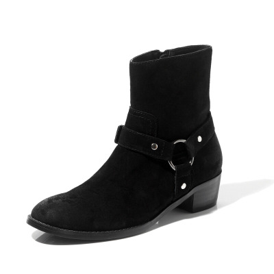 New Brown /Black Suede Leather - đánh giá và giá Men Shoes Red Bottom