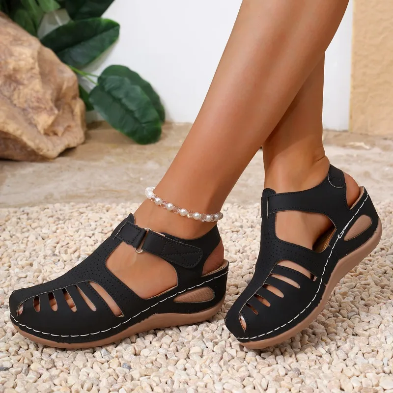 Women Closed Toe Fisherman San - đánh giá và giá Velcro Strap Sandal
