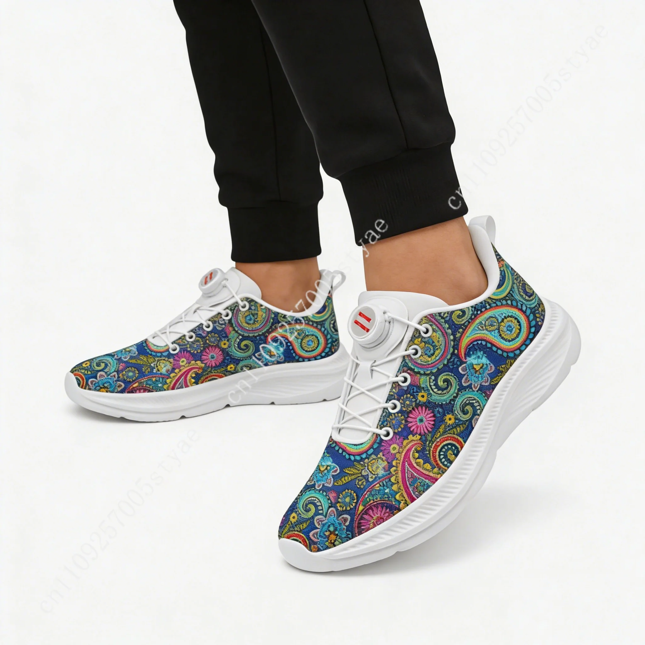 Bohemian Mandala Floral Print  - đánh giá và giá Men Shoes Sneakers