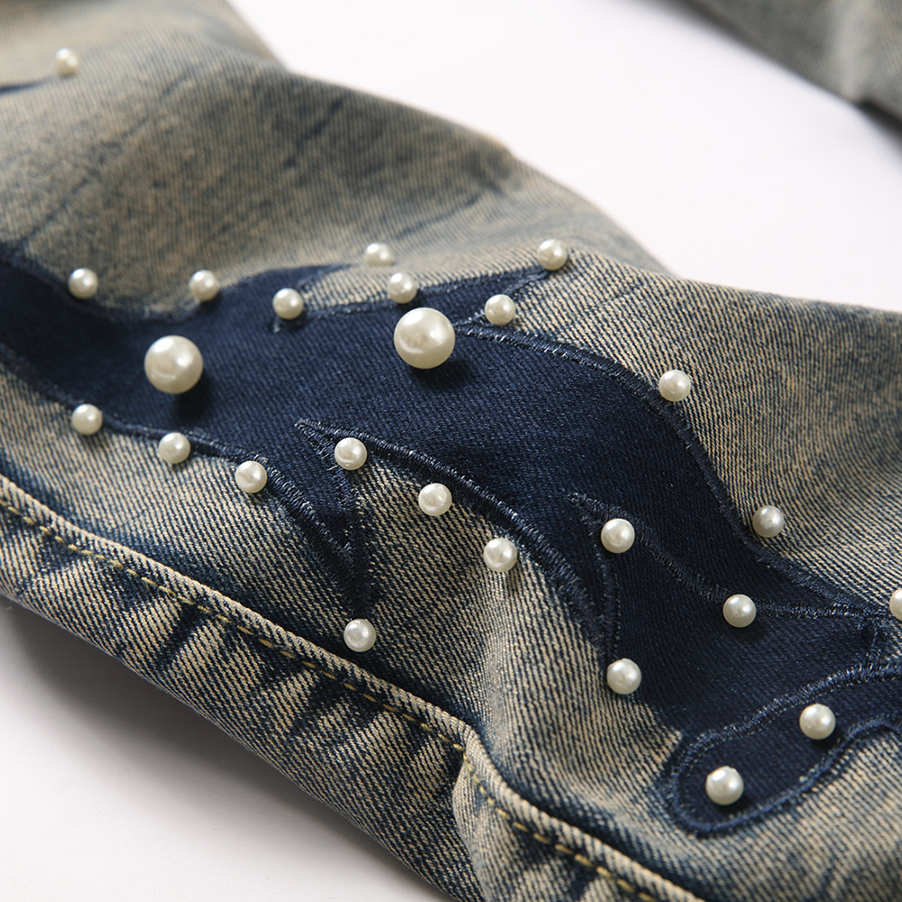 Men's Pearl Boot Cut Denim Jea - đánh giá và giá Men Shoes Jeans