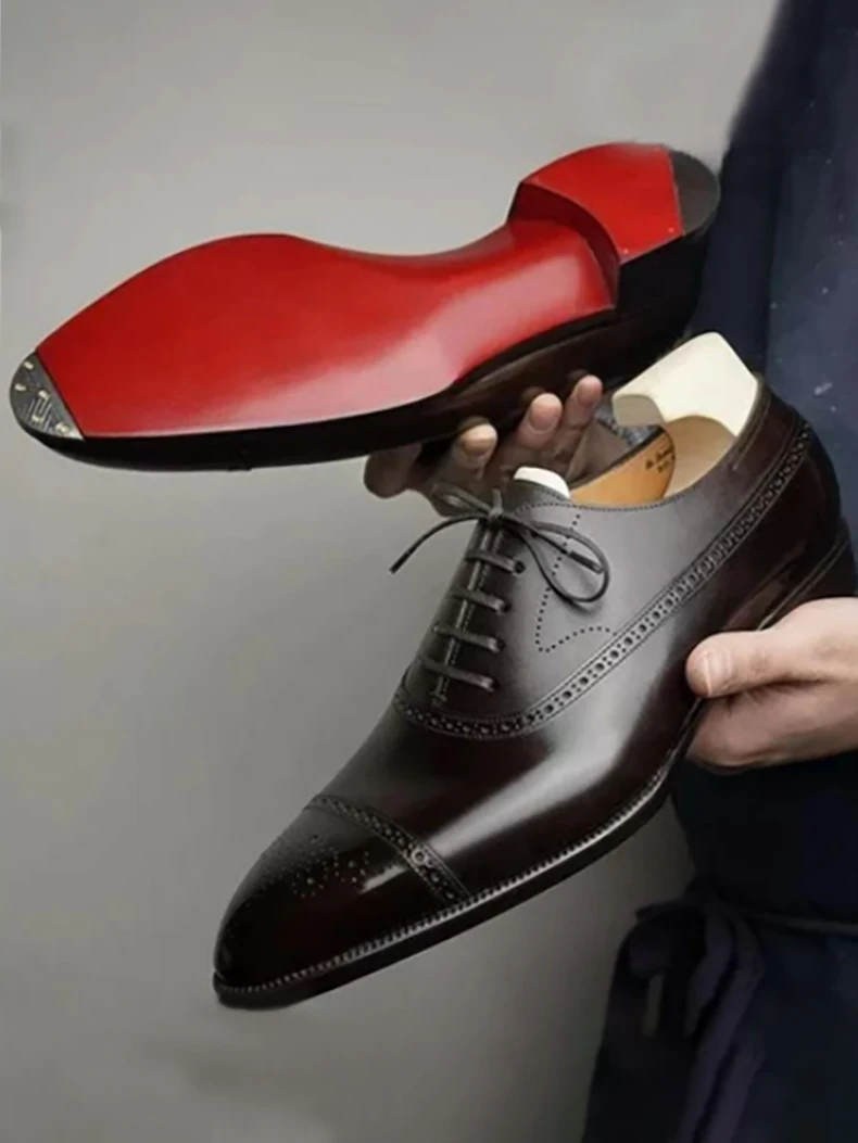 Men's Formal Shoes Man Red Sol - đánh giá và giá Men Shoes Red Bottom