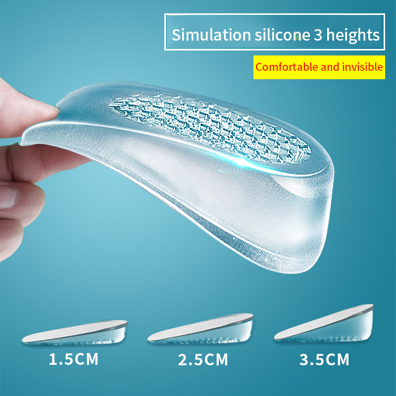 Silicone Gel Invisible Height  - đánh giá và giá Men Shoes Outlet