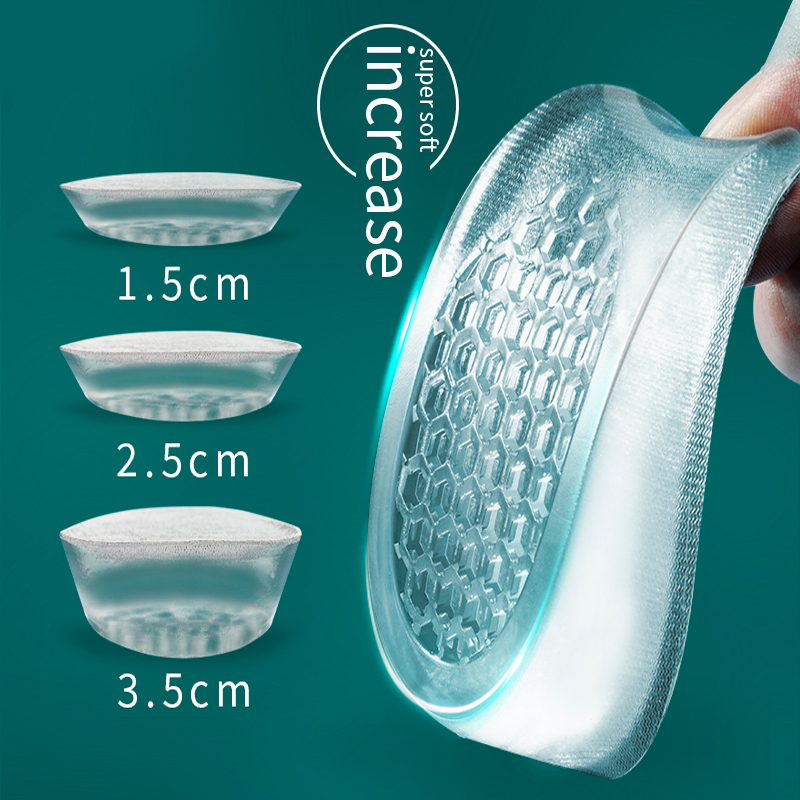 Silicone Gel Invisible Height  - đánh giá và giá Men Shoes Outlet