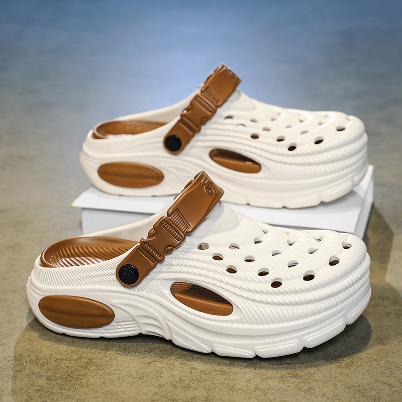 Men's 5cm Thick Sole Clogs Sli - đánh giá và giá Men'S Shoes Dress Casual