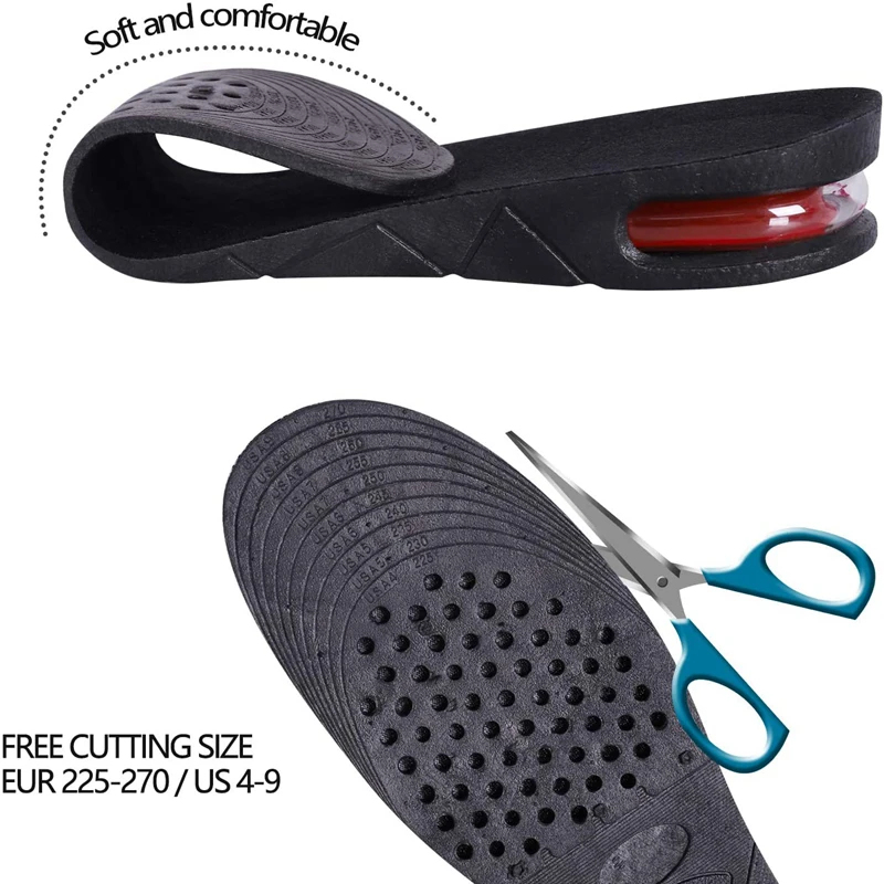 Height Increase Insoles Air Cu - đánh giá và giá Men Shoes Outlet
