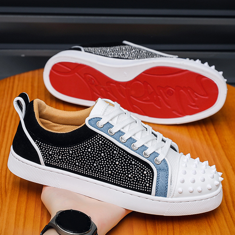 Designer Studded Red Soled Man - đánh giá và giá Men Shoes Red Bottom