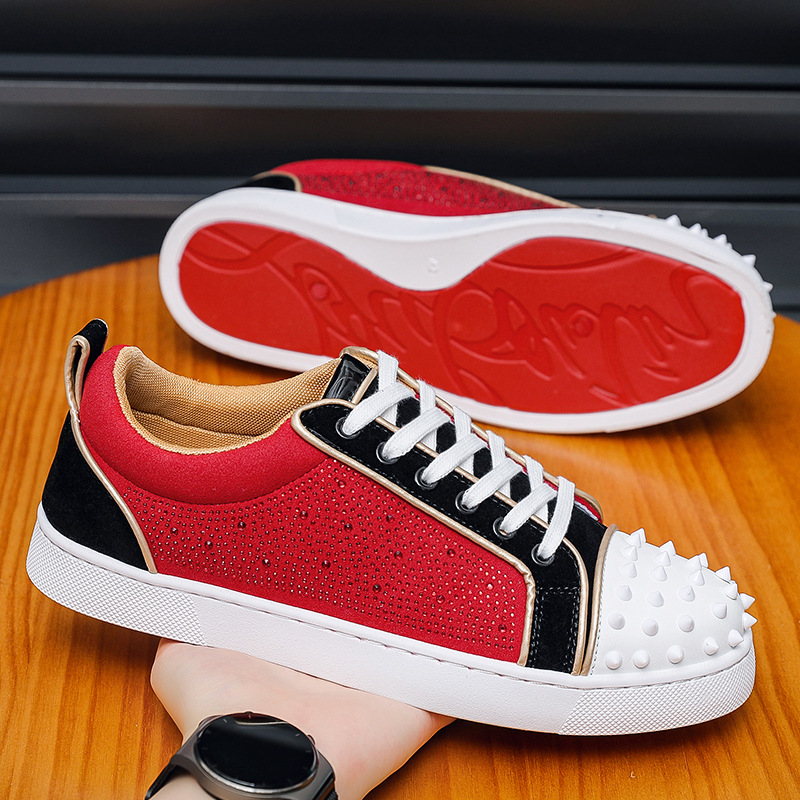 Designer Studded Red Soled Man - đánh giá và giá Men Shoes Red Bottom