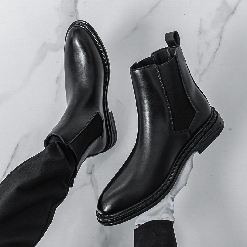 British Style Chelsea Men's Bo - đánh giá và giá Men'S Shoes For Suits