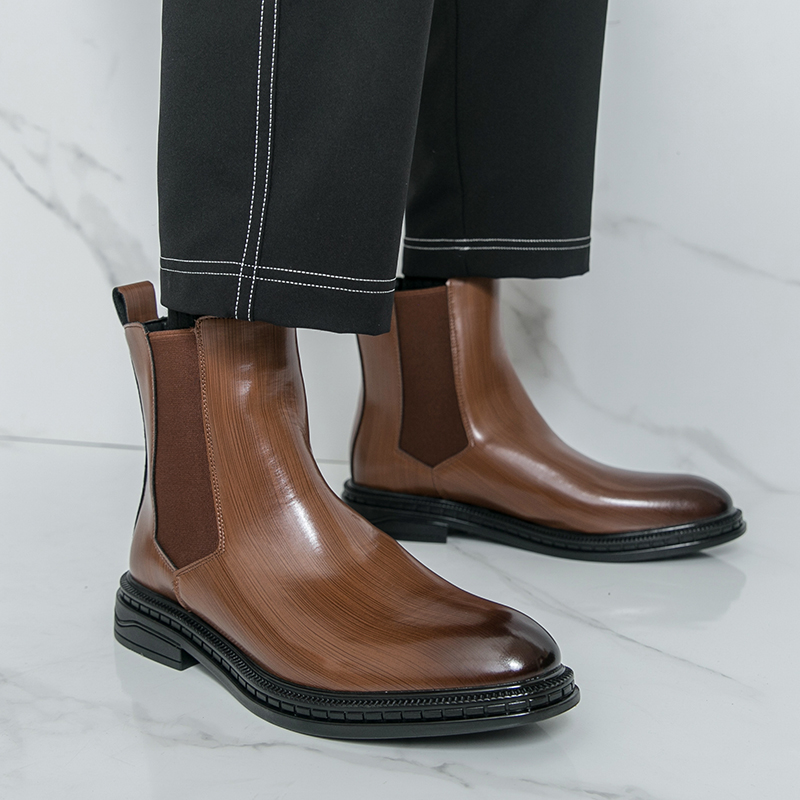 British Style Chelsea Men's Bo - đánh giá và giá Men'S Shoes For Suits