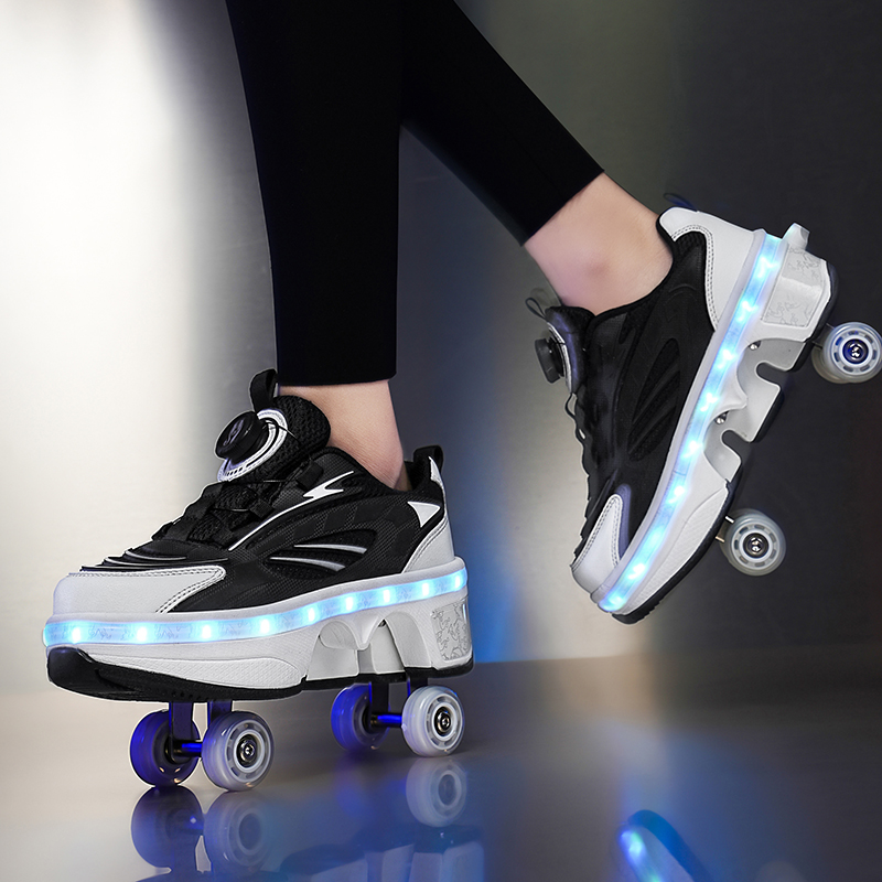 Double-Row Four-Wheel Roller S - đánh giá và giá Men'S Shoes Professional