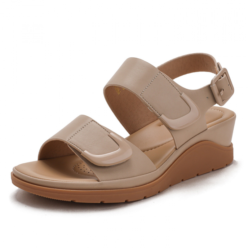Summer new style one-strap wed - đánh giá và giá Velcro Strap Sandal