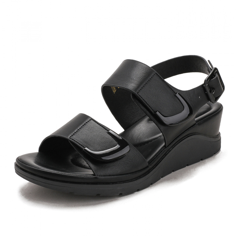 Summer new style one-strap wed - đánh giá và giá Velcro Strap Sandal