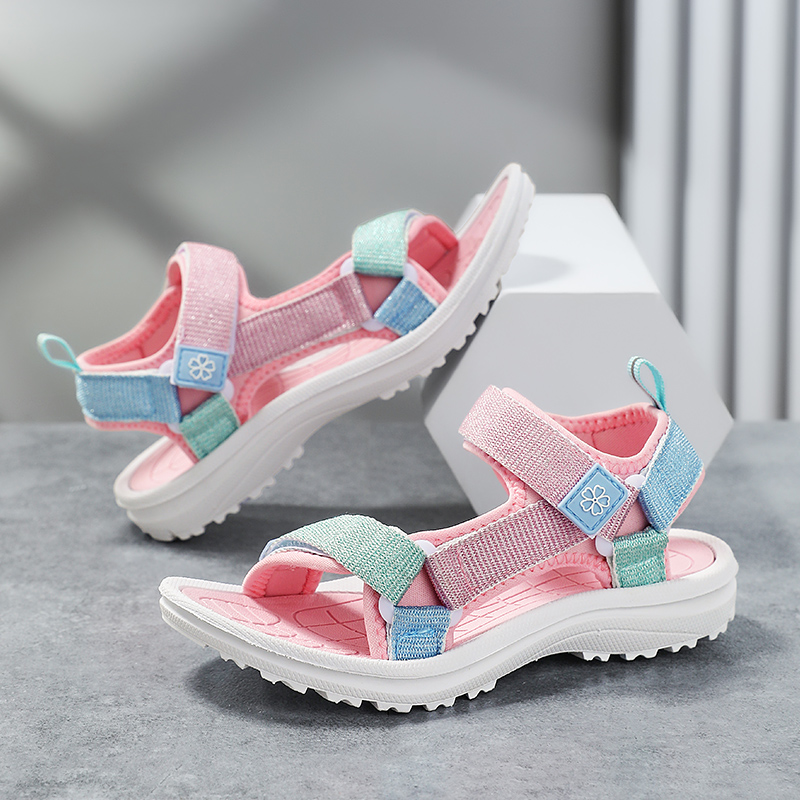 Kids Girls Sandals with Velcro - đánh giá và giá Velcro Strap Sandal