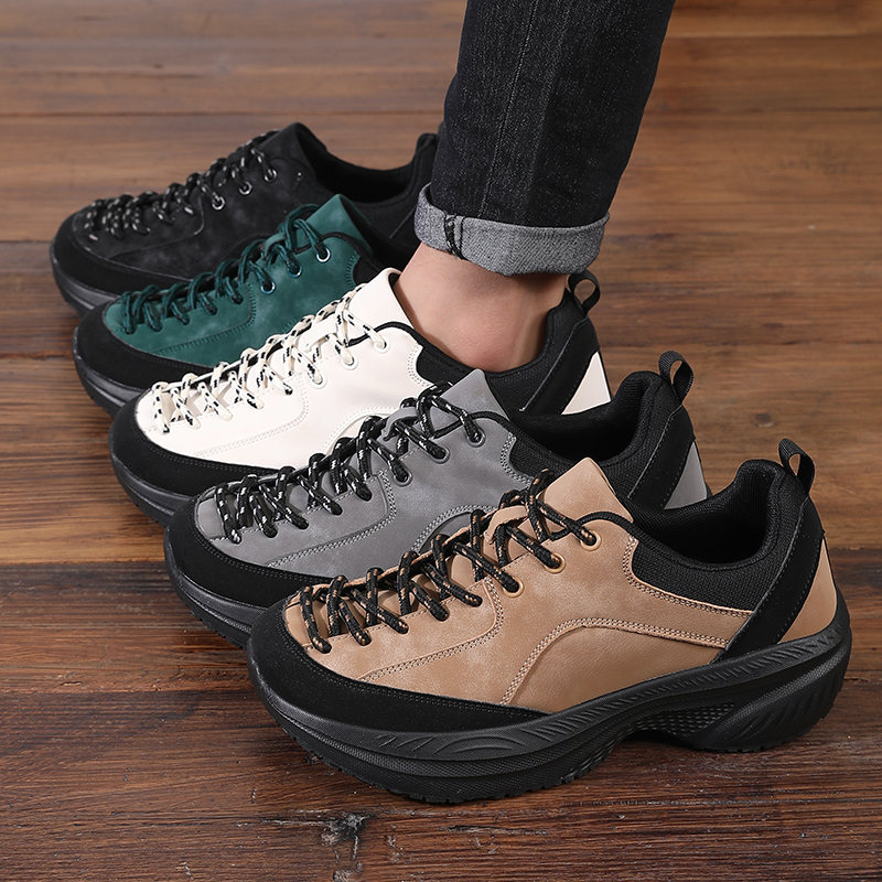 Men Wide Suede Hiking Shoes No - đánh giá và giá Men Shoes Xxl