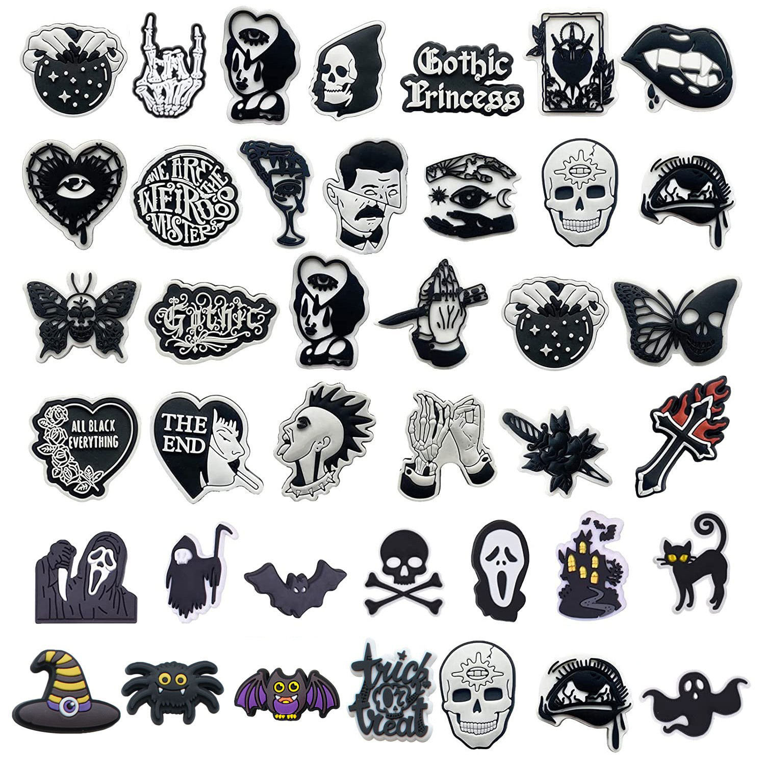 Horror Halloween Shoe Charms f - đánh giá và giá Men Shoes Jeans