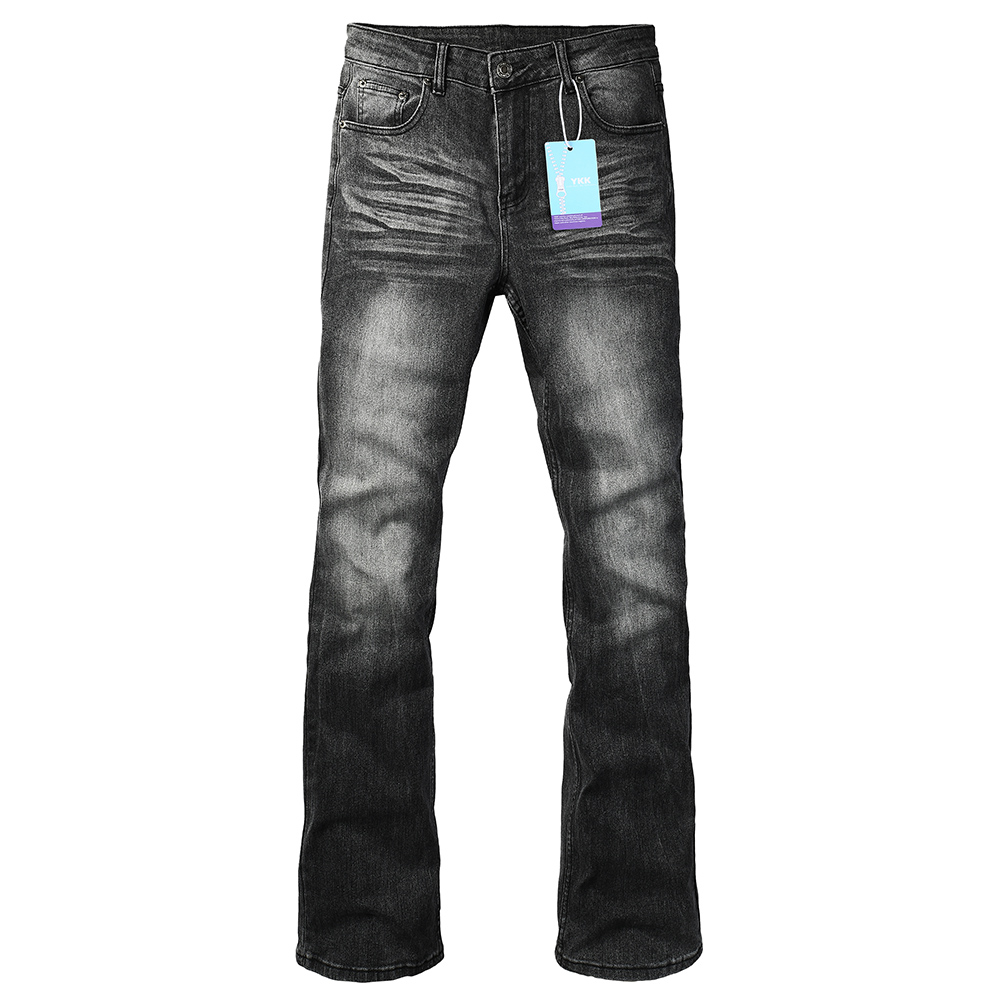 Men's Boot Cut Denim Jeans Gra - đánh giá và giá Men Shoes Jeans