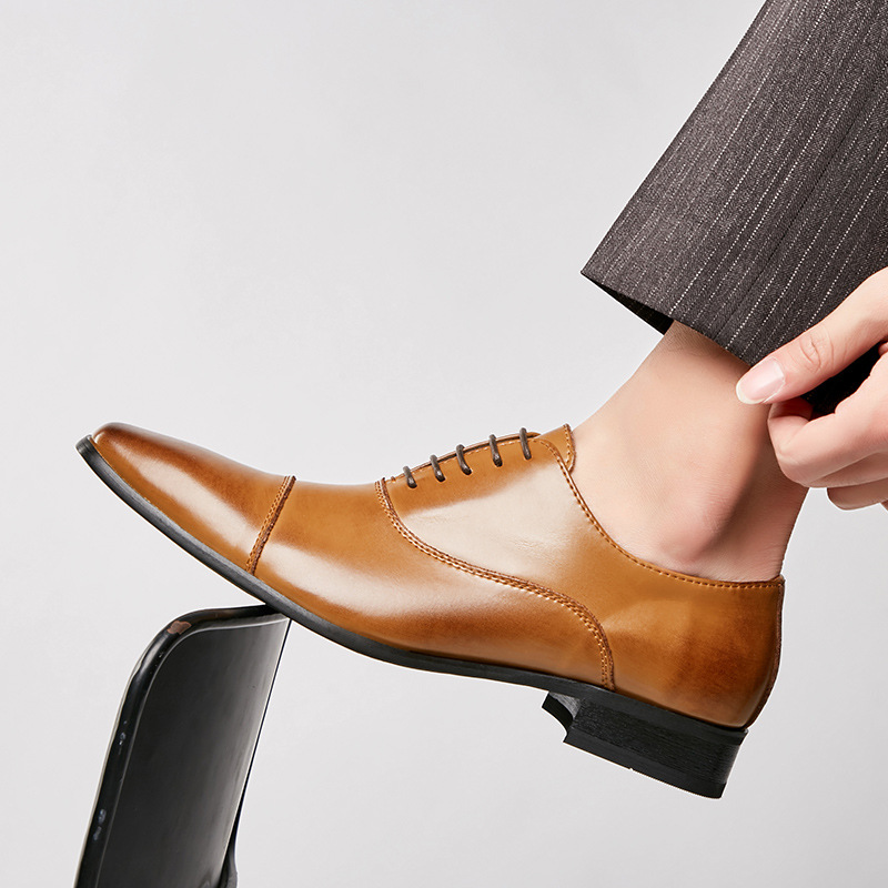 2025 Business New Fashion Men  - đánh giá và giá Men Shoes Red Bottom