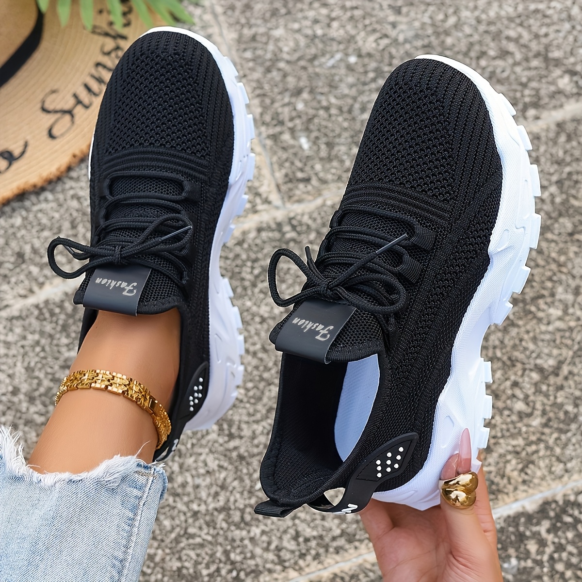 Breathable Knit Sneakers Fashi - đánh giá và giá Men Shoes Everyday