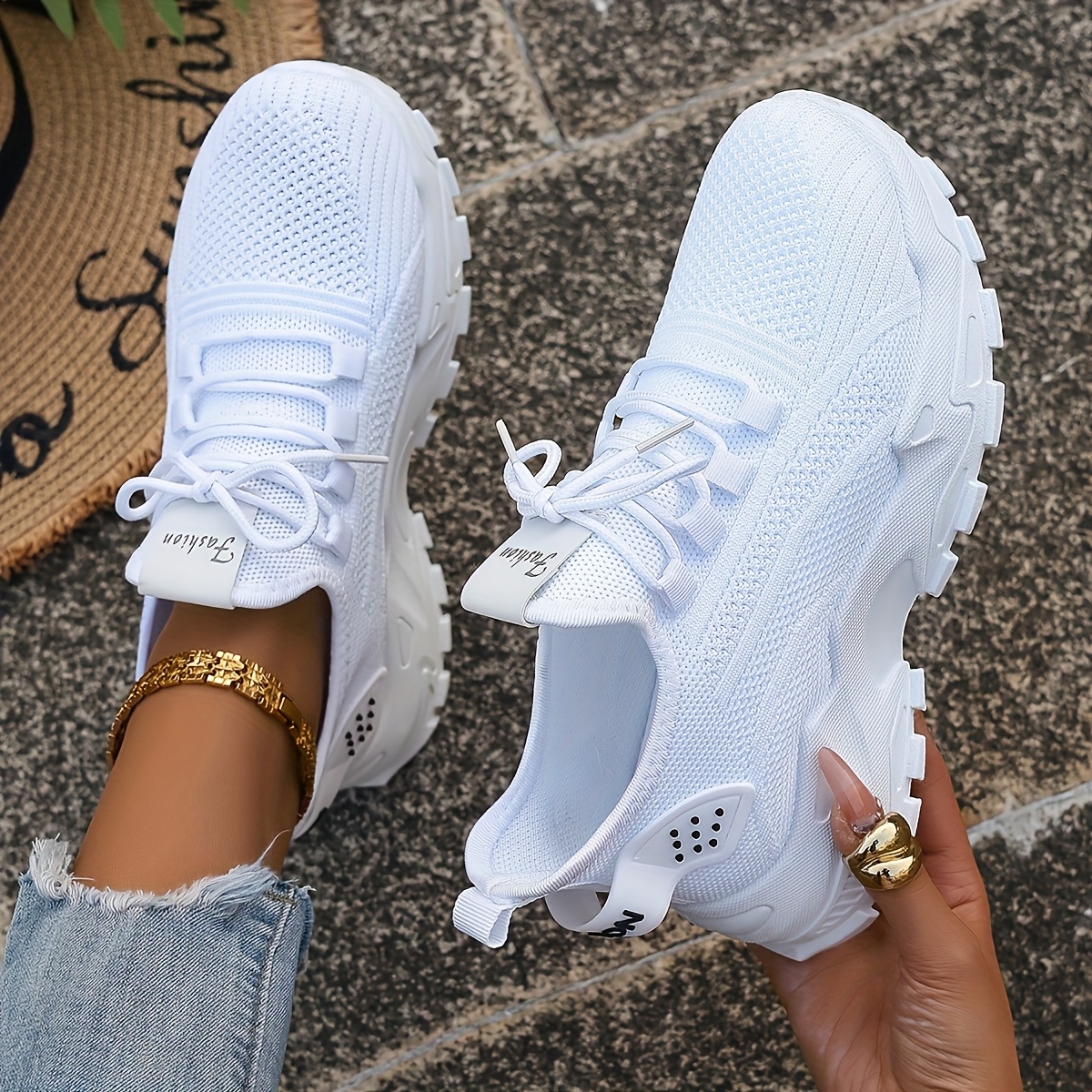 Breathable Knit Sneakers Fashi - đánh giá và giá Men Shoes Everyday