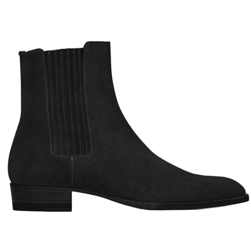 Elegant Cow Suede Chelsea Boot - đánh giá và giá Men Shoes Red Bottom