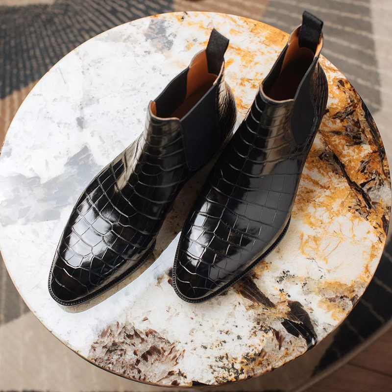 New Brown Chelsea Boots for Me - đánh giá và giá Men Shoes Red Bottom