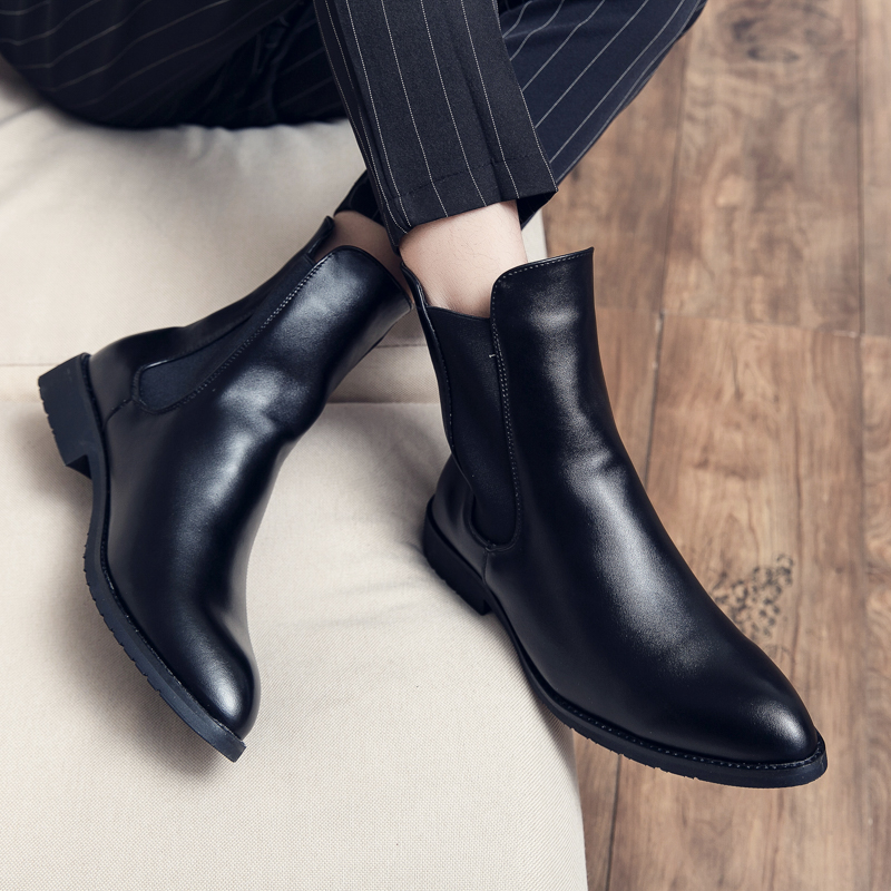 Luxury British Leather Pointed - đánh giá và giá Men Shoes Red Bottom