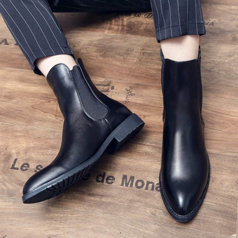 Luxury British Leather Pointed - đánh giá và giá Men Shoes Red Bottom