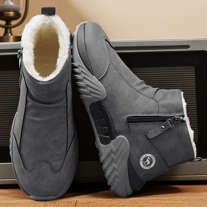Winter Snow Boots Non Slip Cas - đánh giá và giá Men Shoes Running