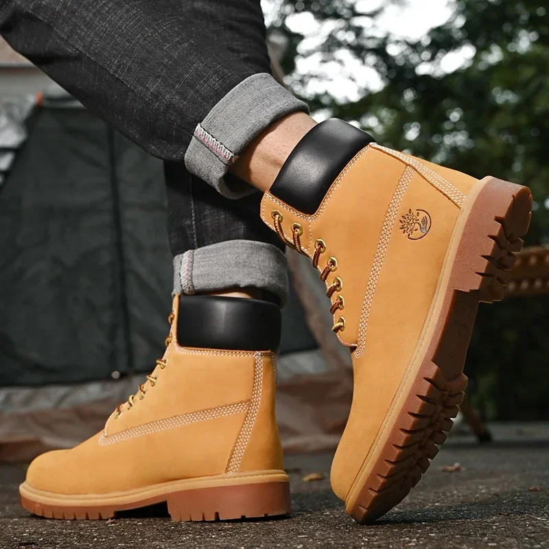 Boots Men High Top Boots High  - đánh giá và giá Men Shoes Everyday