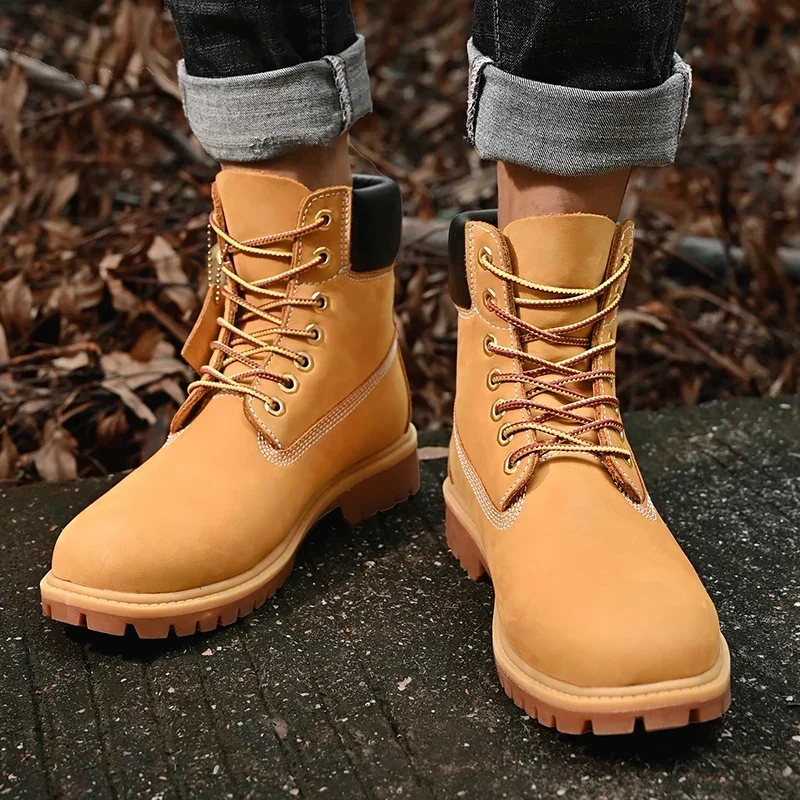 Boots Men High Top Boots High  - đánh giá và giá Men Shoes Everyday