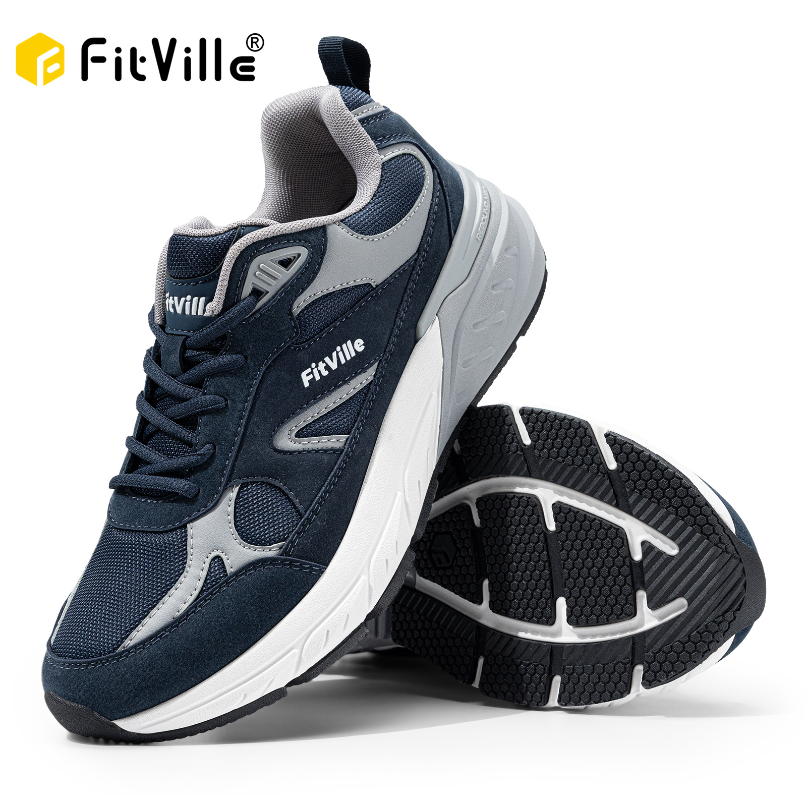 FitVille Newest Walking Shoes  - đánh giá và giá Men'S Shoes Plantar Fasciitis